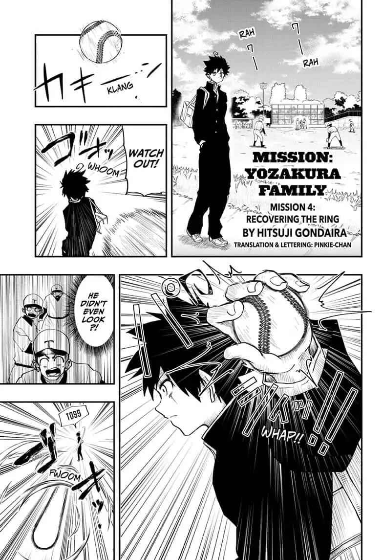 Mission: Yozakura Family Chapter 4 1